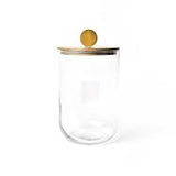 Large Wooden Lid Happy Everything Glass Jar - Gaines Jewelers