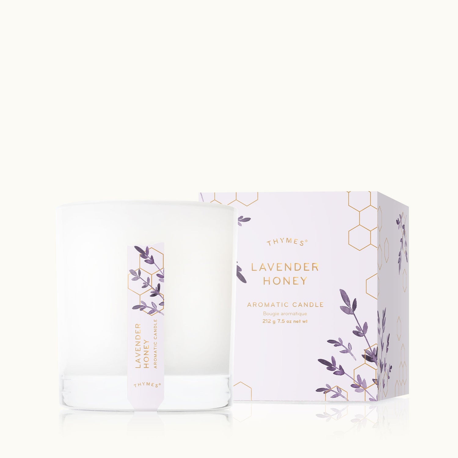 Lavender Honey Poured Candle - Gaines Jewelers