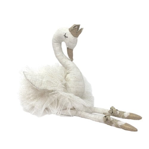 Layla Swan Ballerina Doll - Gaines Jewelers