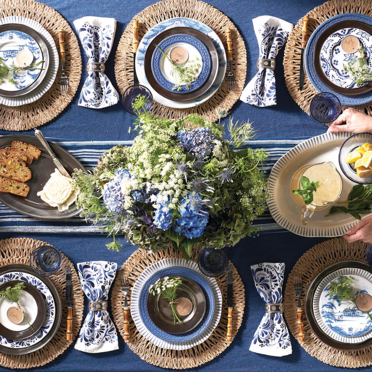 Le Panier Delft Blue Salad Plate - Gaines Jewelers