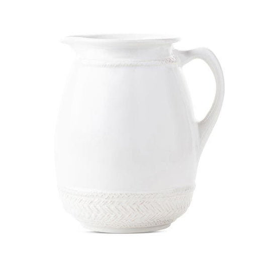 Le Panier Pitcher/Vase - Whitewash - Gaines Jewelers