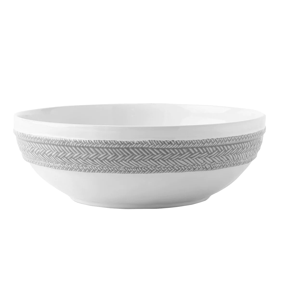Le Panier Serving Bowl 12 in. - Grey Mist - Gaines Jewelers
