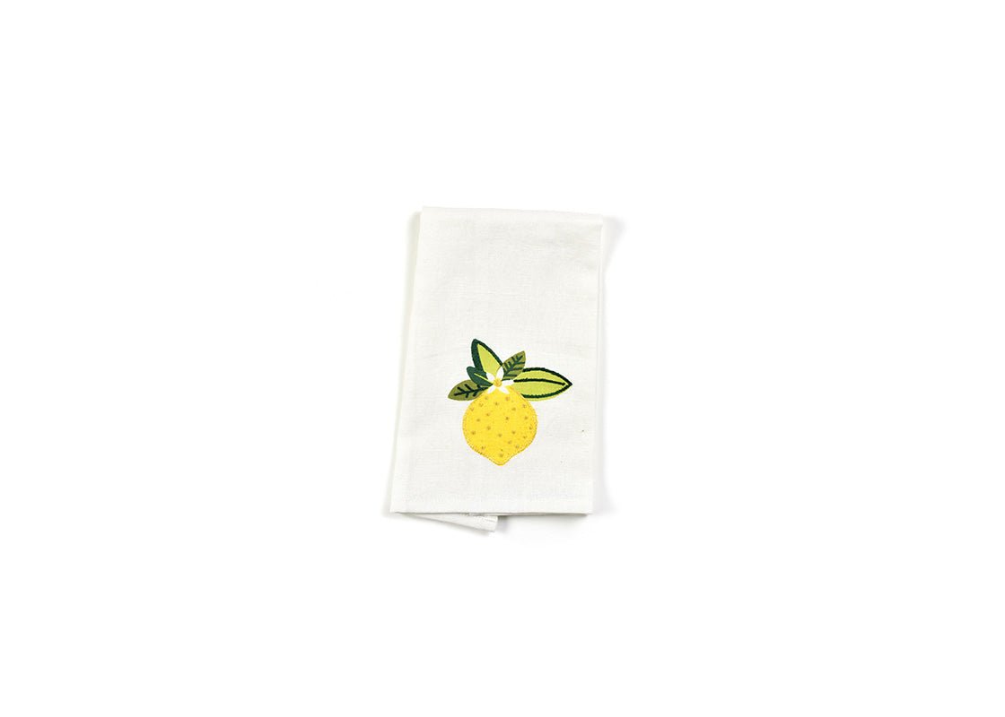 Lemon Small Hand Towel - Gaines Jewelers