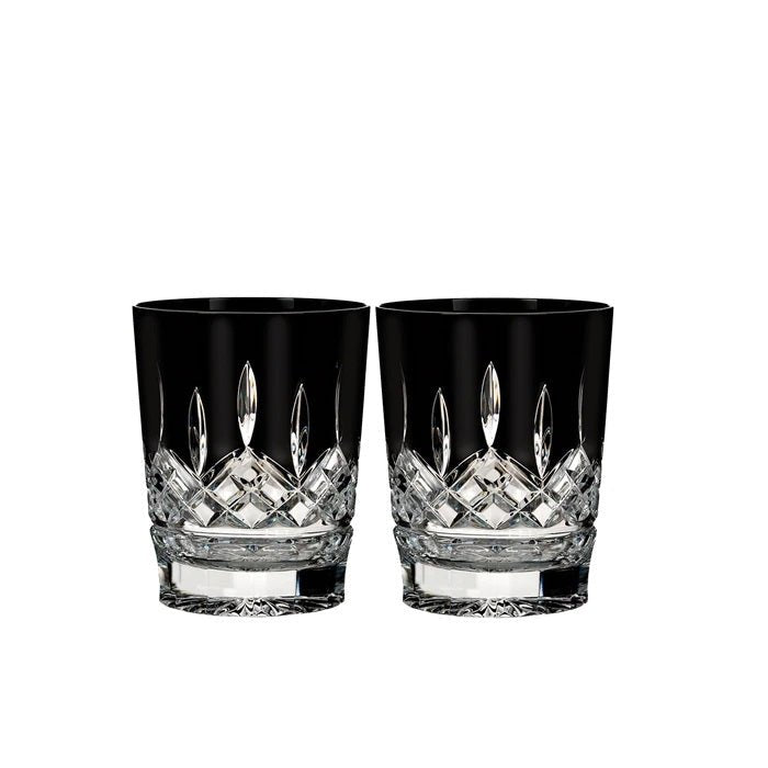 Lismore Black Double Old Fashioned Set/2 - Gaines Jewelers