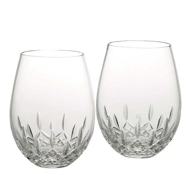 Lismore Essence Stemless S/2 - Gaines Jewelers