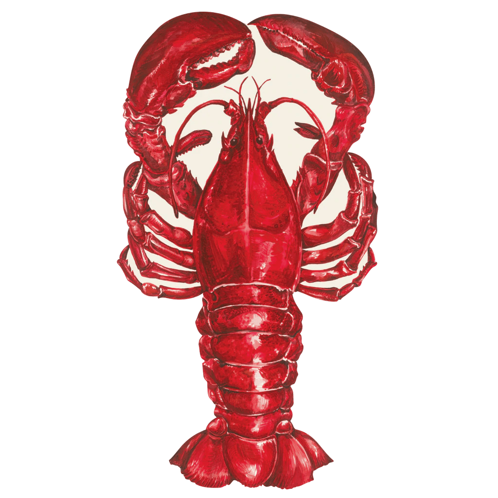 Lobster Die-Cut Placemat - Gaines Jewelers