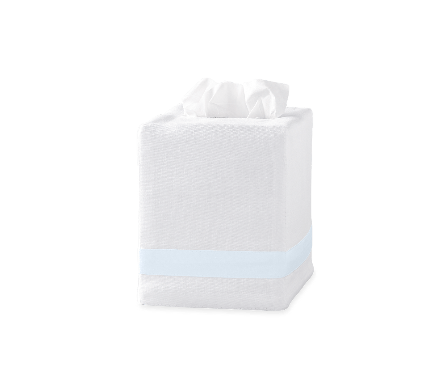 Lowell Tissue Box Cover - Blue - Gaines Jewelers