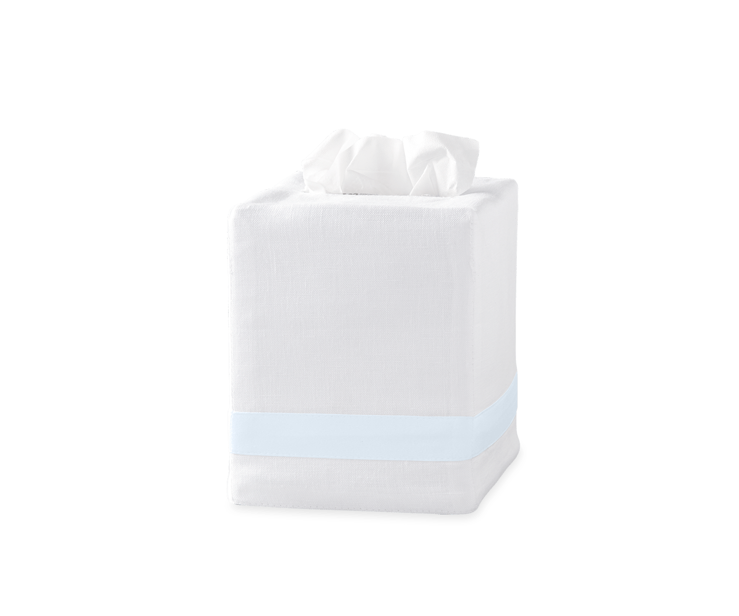 Lowell Tissue Box Cover - Blue - Gaines Jewelers