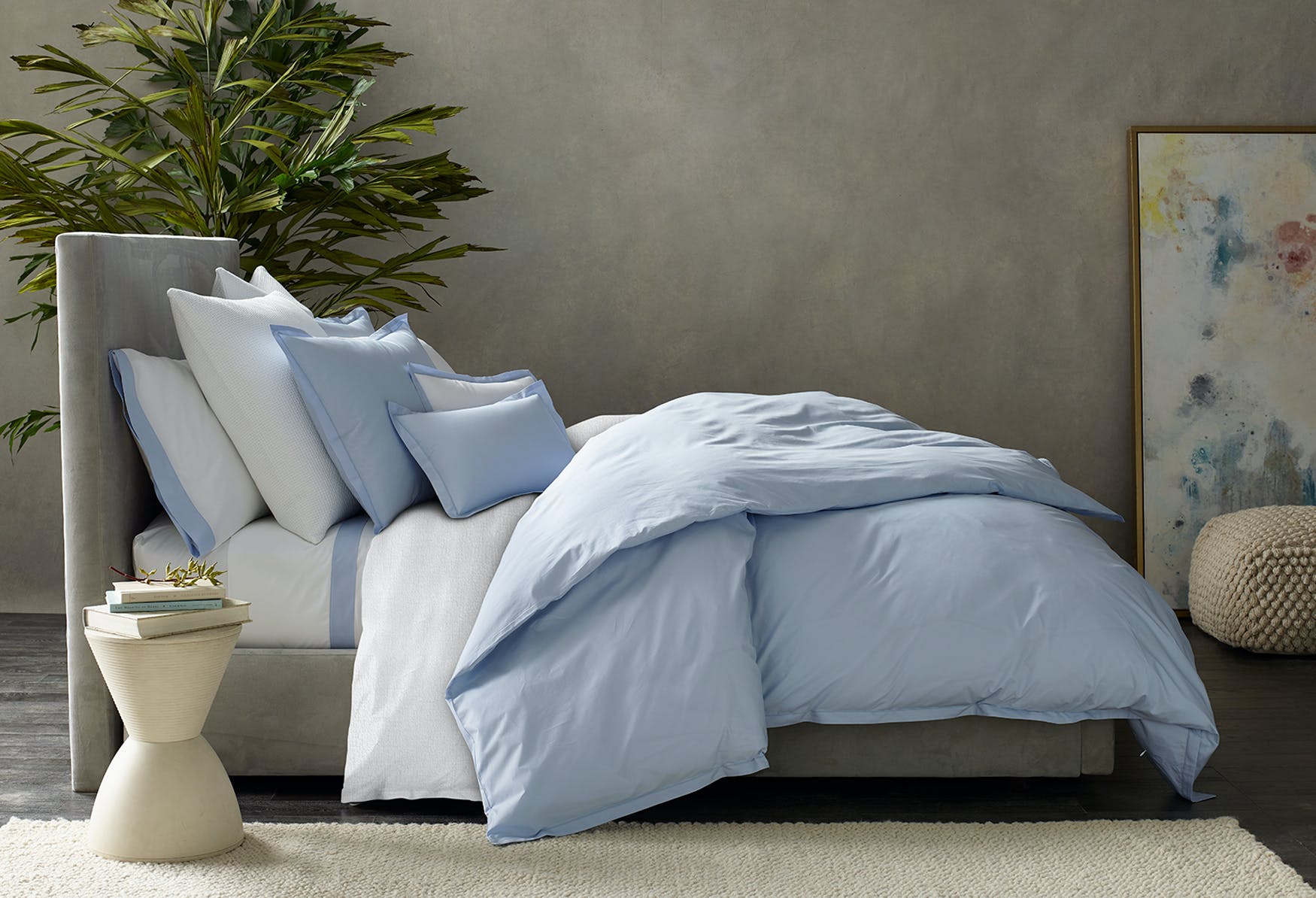 Luca Fitted Sheet - White - Gaines Jewelers