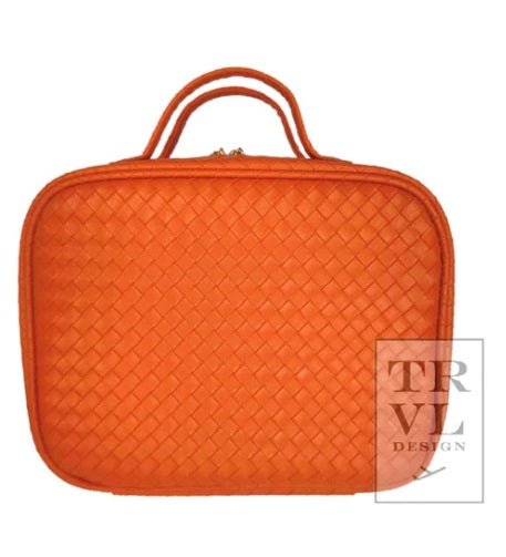 Luxe Trvl 2 Case- Woven Papaya - Gaines Jewelers