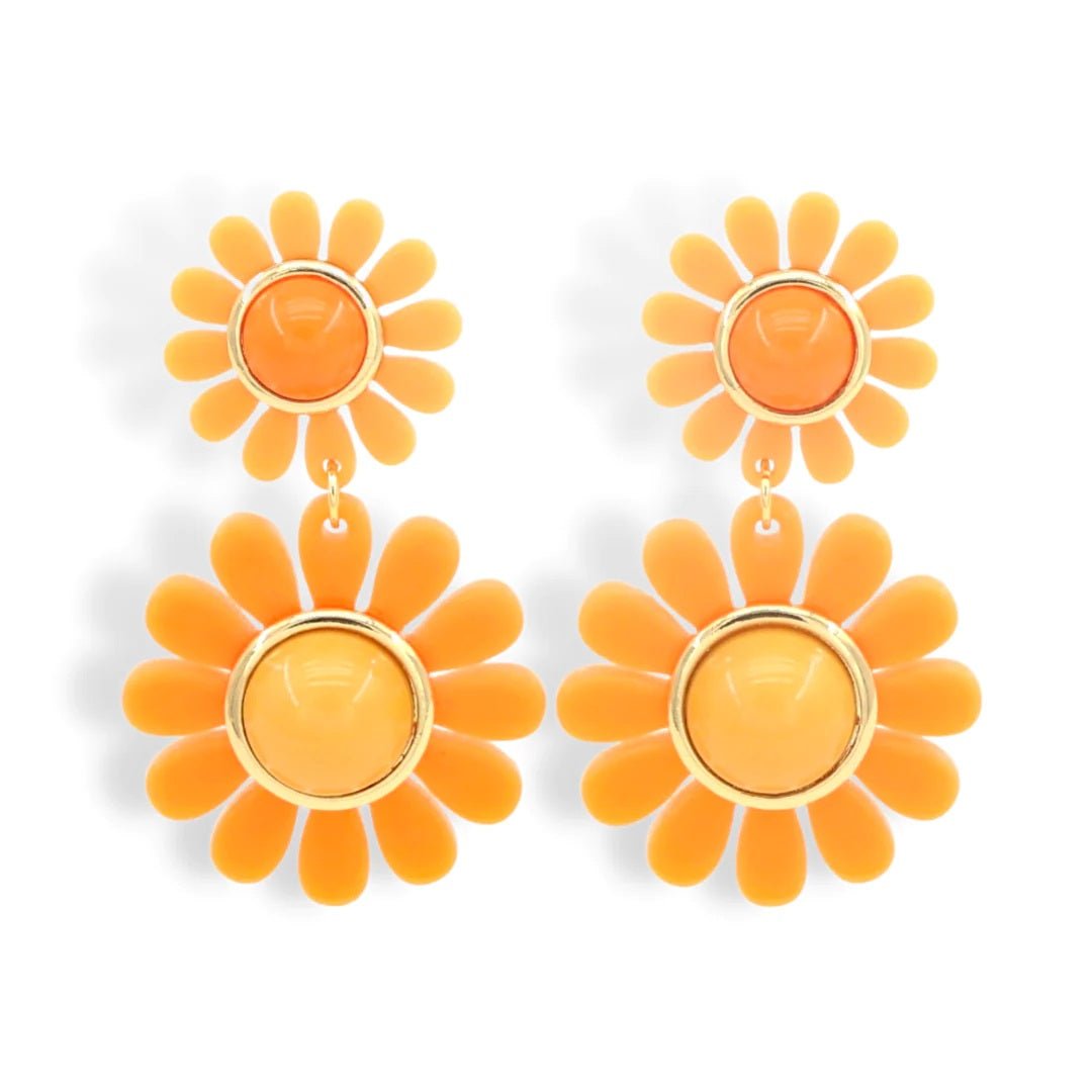 May Flowers Double Drop Earrings Gaines Jewelers