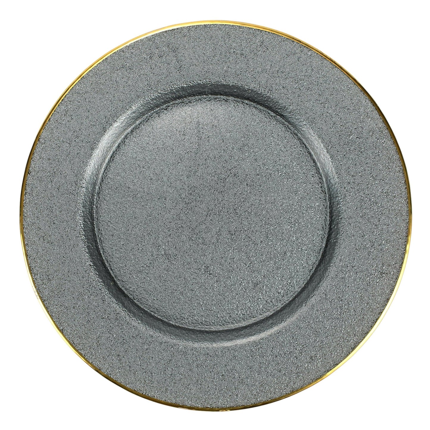 Metallic Glass Slate Service Plate/Charger - Gaines Jewelers