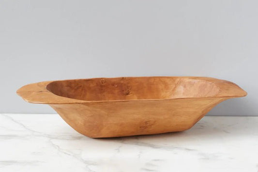 Natural Dough Bowl, Large - Gaines Jewelers