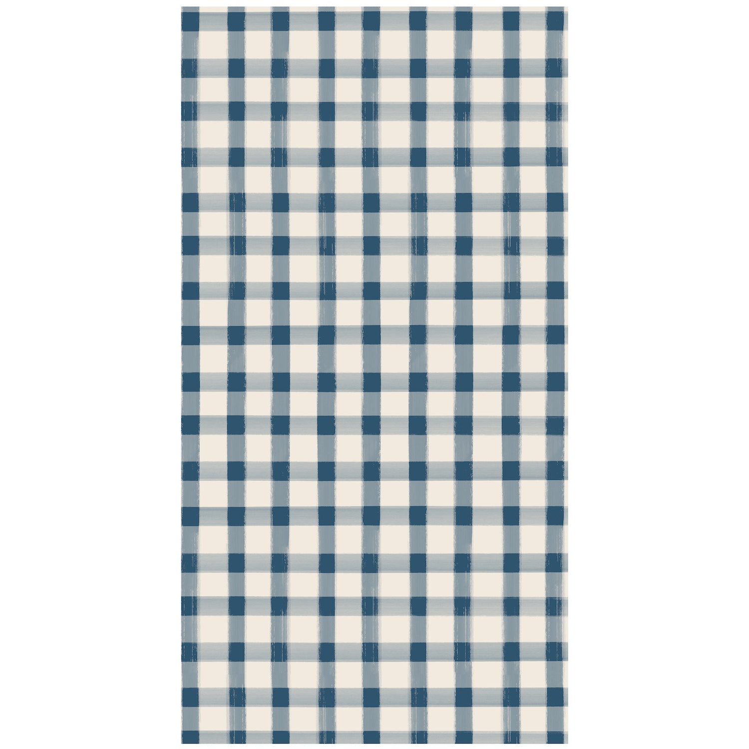 Navy Painted Check Guest Napkin - Gaines Jewelers