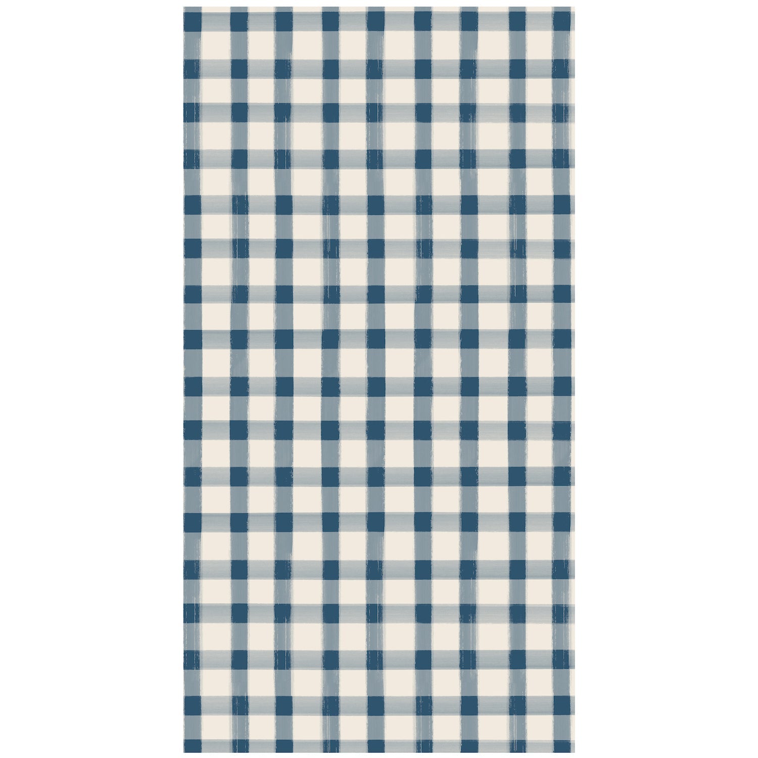 Navy Painted Check Guest Napkin - Gaines Jewelers