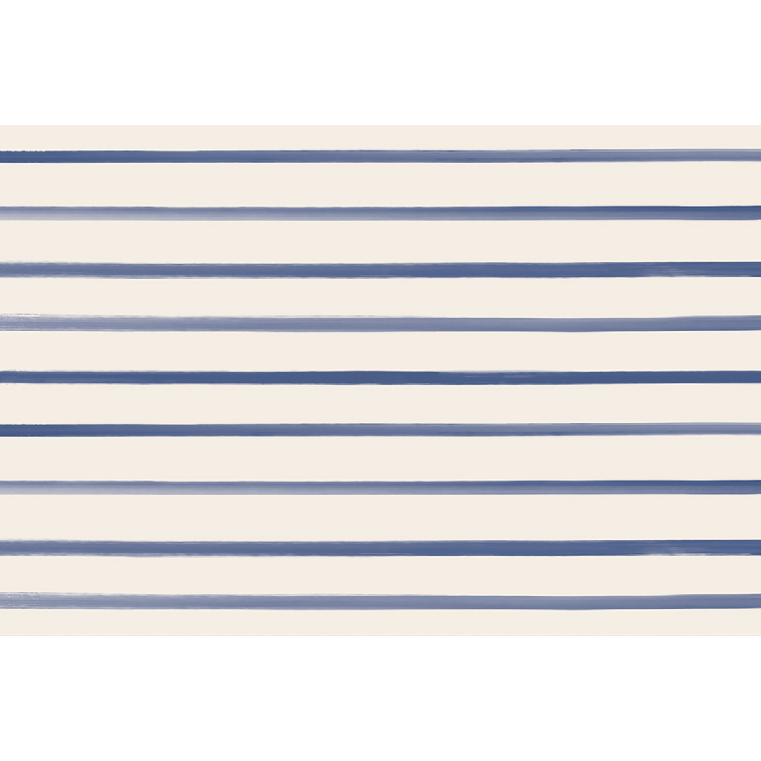 Navy Stripe Placemat - Gaines Jewelers
