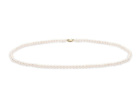 Necklace- Fresh Water Pearls 3.5mm 16" pearl strand - Gaines Jewelers