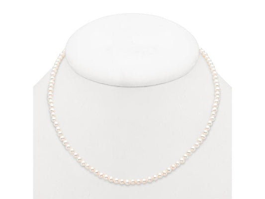 Necklace- Fresh Water Pearls 3.5mm uniform 16" - Gaines Jewelers