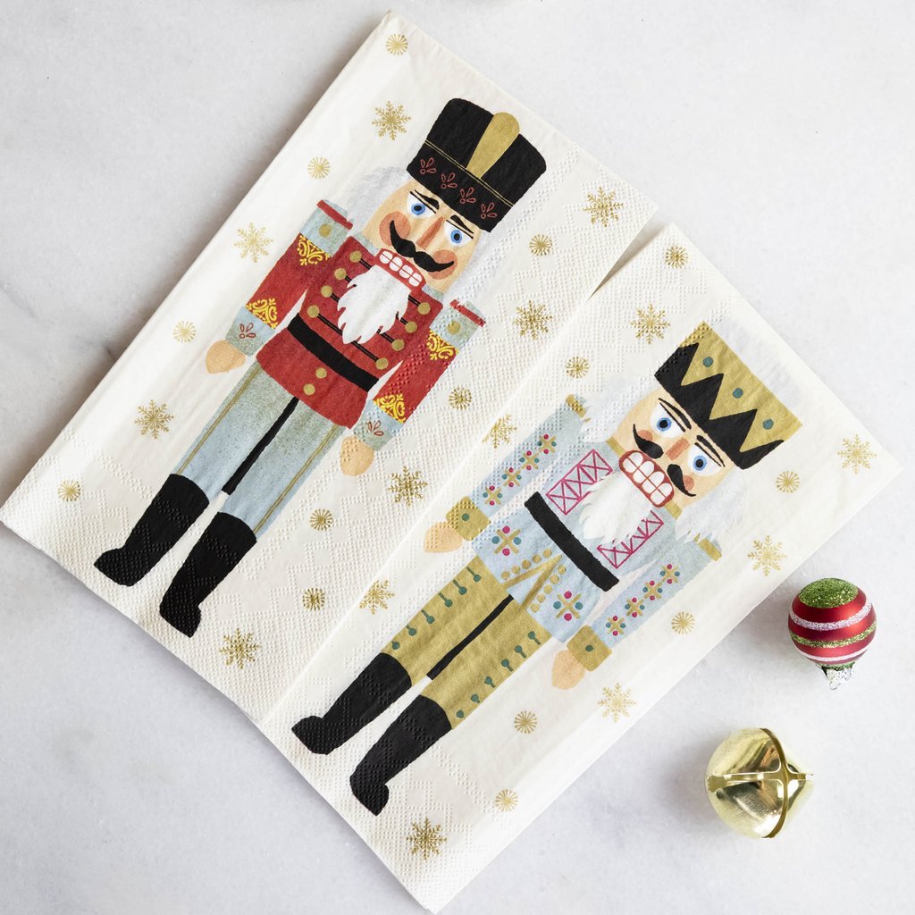 Nutcrackers Guest Napkin - Gaines Jewelers