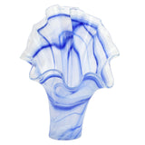 Onda Glass Cobalt Fanned Vase - Gaines Jewelers