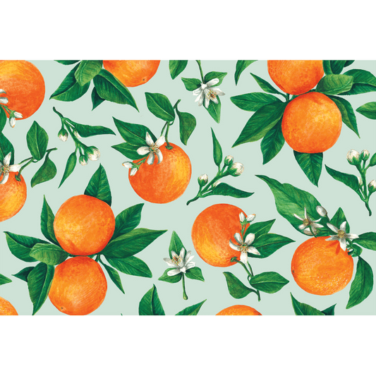 Orange Orchard Placemat - Gaines Jewelers