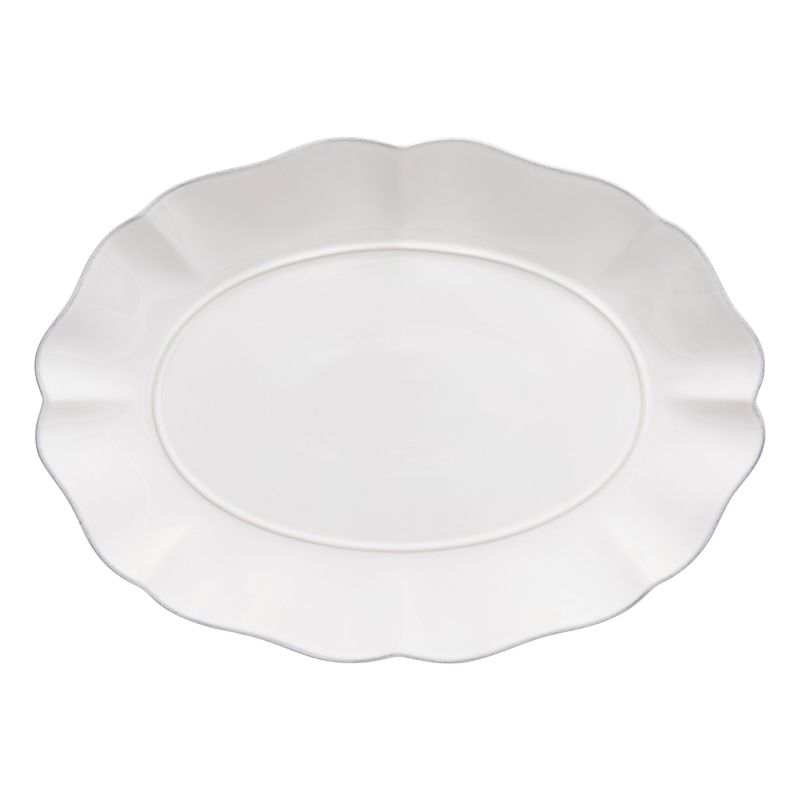 Oval Platter Rosa White - Gaines Jewelers