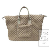 Overpacker Wheat Quilted Duffel - Gaines Jewelers