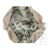 Overpacker Wheat Quilted Duffel - Gaines Jewelers