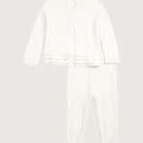 Pearl Infant Heirloom Cardi & Pant Set CozyChic Lite® - Gaines Jewelers