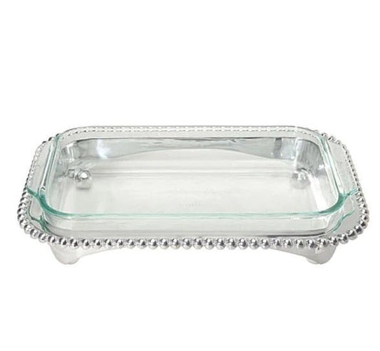 Pearled Oblong Casserole Caddy - Gaines Jewelers