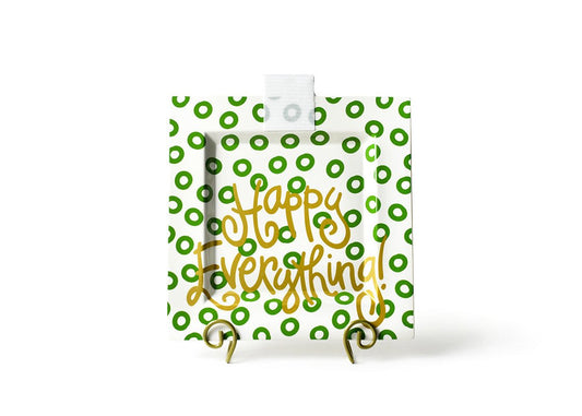 Peridot Happy Everything! Big Square Platter - Gaines Jewelers