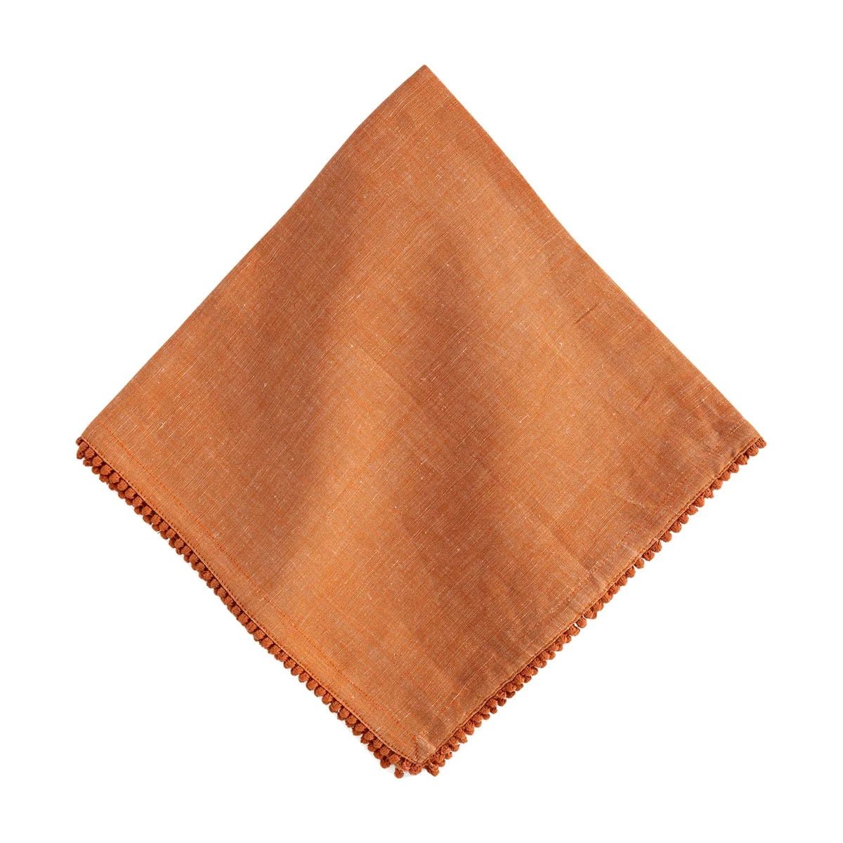 Persimmon Berry Trim Napkin - Gaines Jewelers