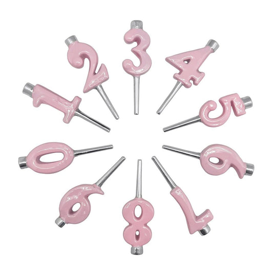 Pink Candle Holder Set - Gaines Jewelers
