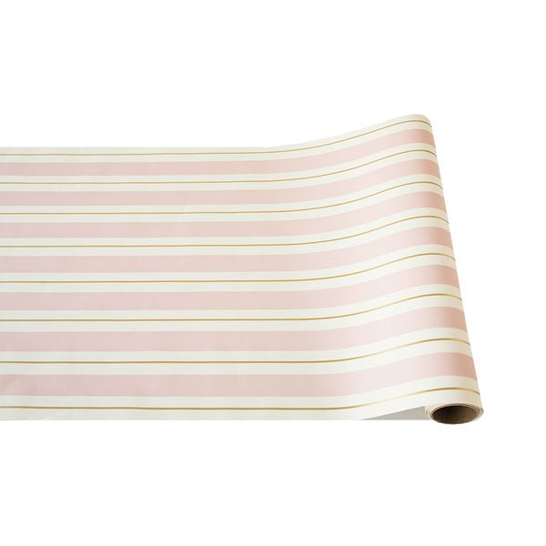 Pink & Gold Awning Stripe Runner - Gaines Jewelers