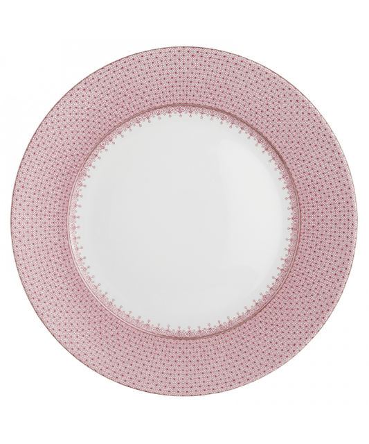 Pink Lace Service Plate - Gaines Jewelers