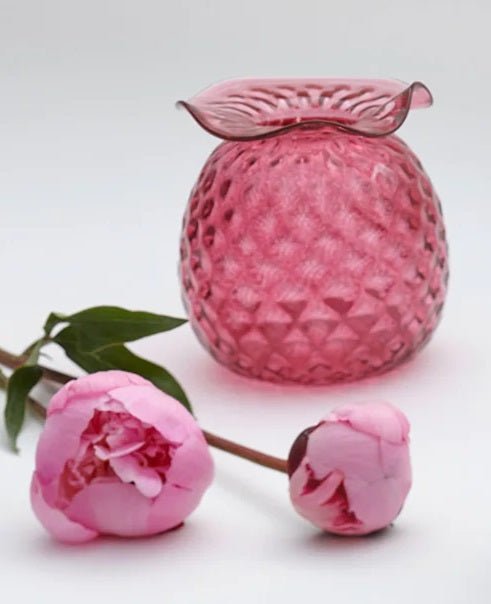 Pink Pineapple Textured Bud Vase - Gaines Jewelers