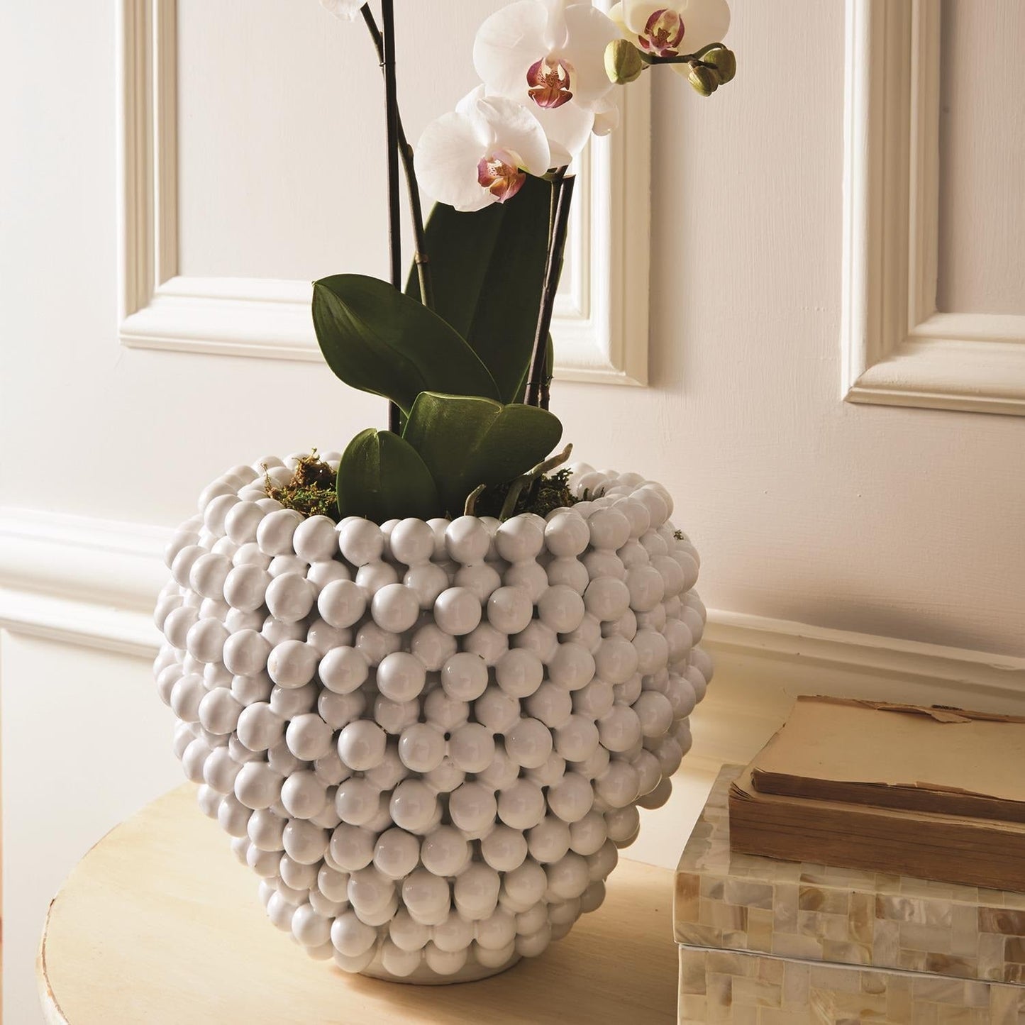 Pompom Decorative Vase/Planter - Gaines Jewelers