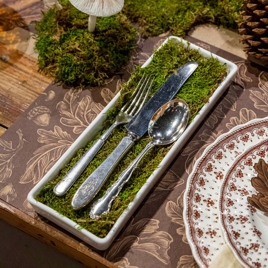Porcelain Flatware Tray - Gaines Jewelers