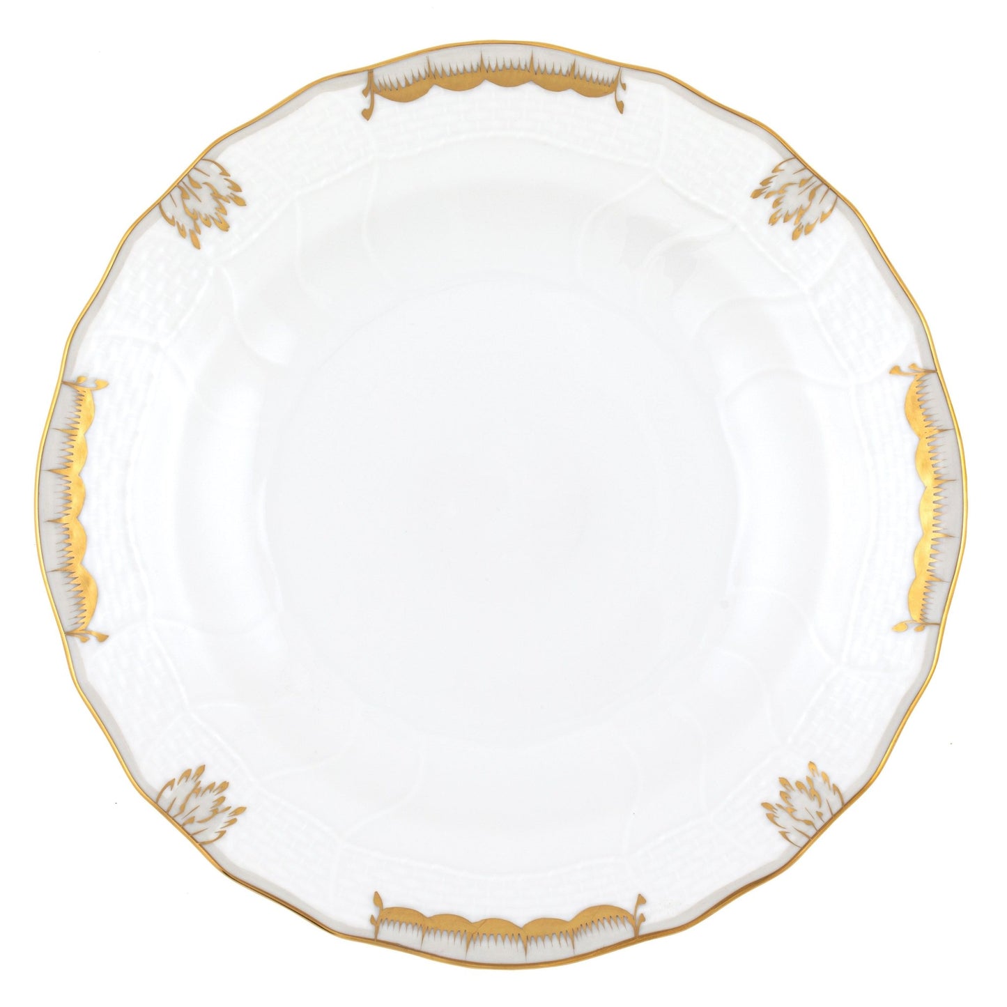 Princess Victoria Gray Dessert Plate - Gaines Jewelers