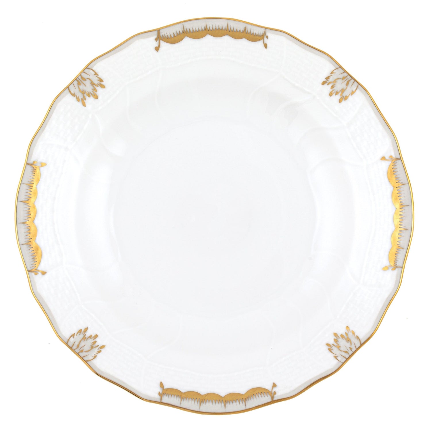 Princess Victoria Gray Dessert Plate - Gaines Jewelers