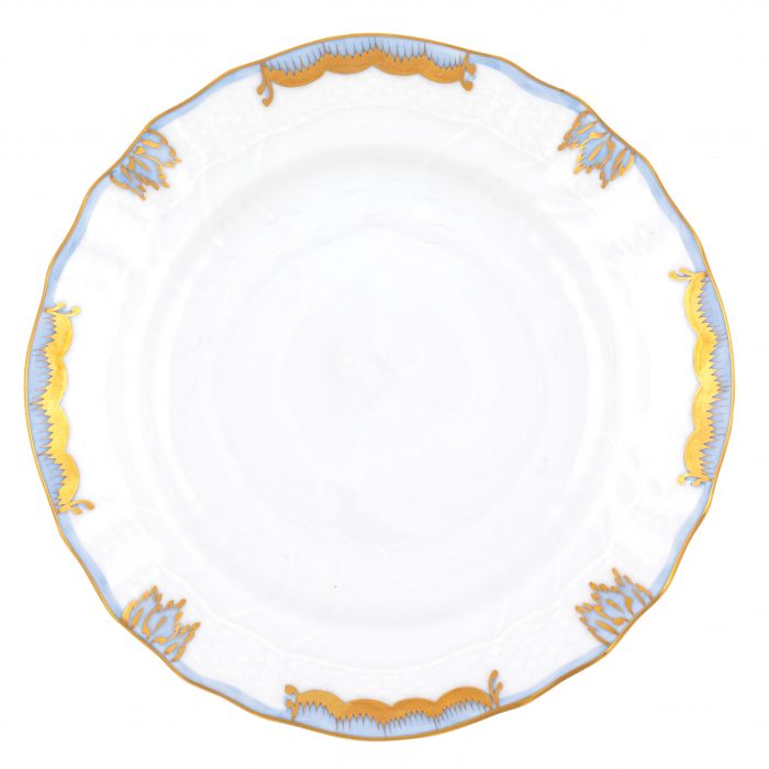 Princess Victoria Light Blue Bread and Butter Plate - Gaines Jewelers