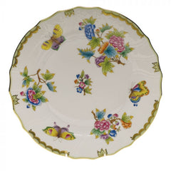 QUEEN VICTORIA GREEN - DINNER PLATE - Gaines Jewelers