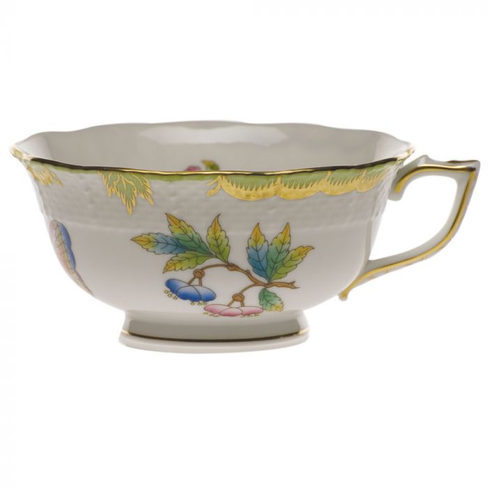 QUEEN VICTORIA GREEN - TEA CUP - Gaines Jewelers