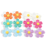 Raffia Daisy Earrings - Gaines Jewelers