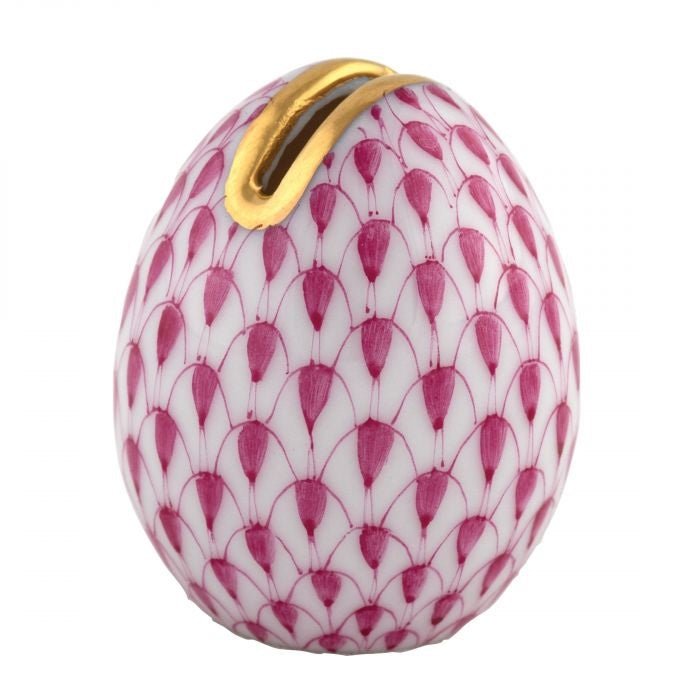 Raspberry Egg Place Card Holder - Gaines Jewelers