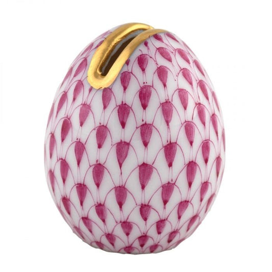 Raspberry Egg Place Card Holder - Gaines Jewelers