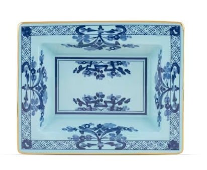 Rectangular Change Tray Iris Oriente Italiano - Gaines Jewelers