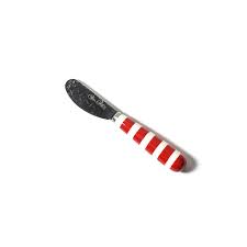 Red Bengal Stripe Appetizer Spreader - Gaines Jewelers