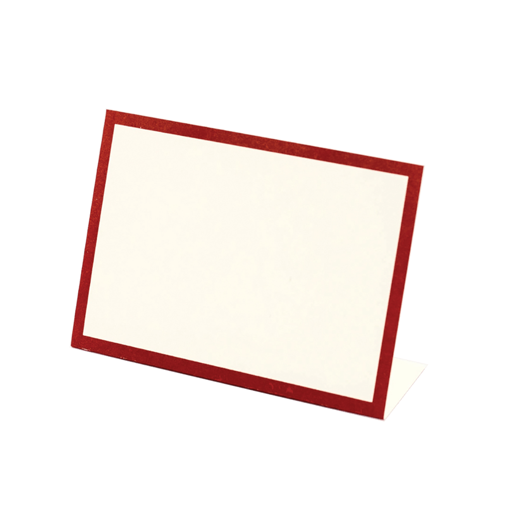 Red Frame Place Card - Gaines Jewelers