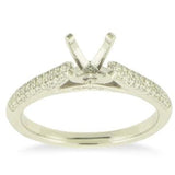 Ring- 14K White Gold Diamond Ring - Gaines Jewelers